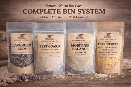 Worm Bin Essentials Kit – Keep Your Bin Balanced Naturally