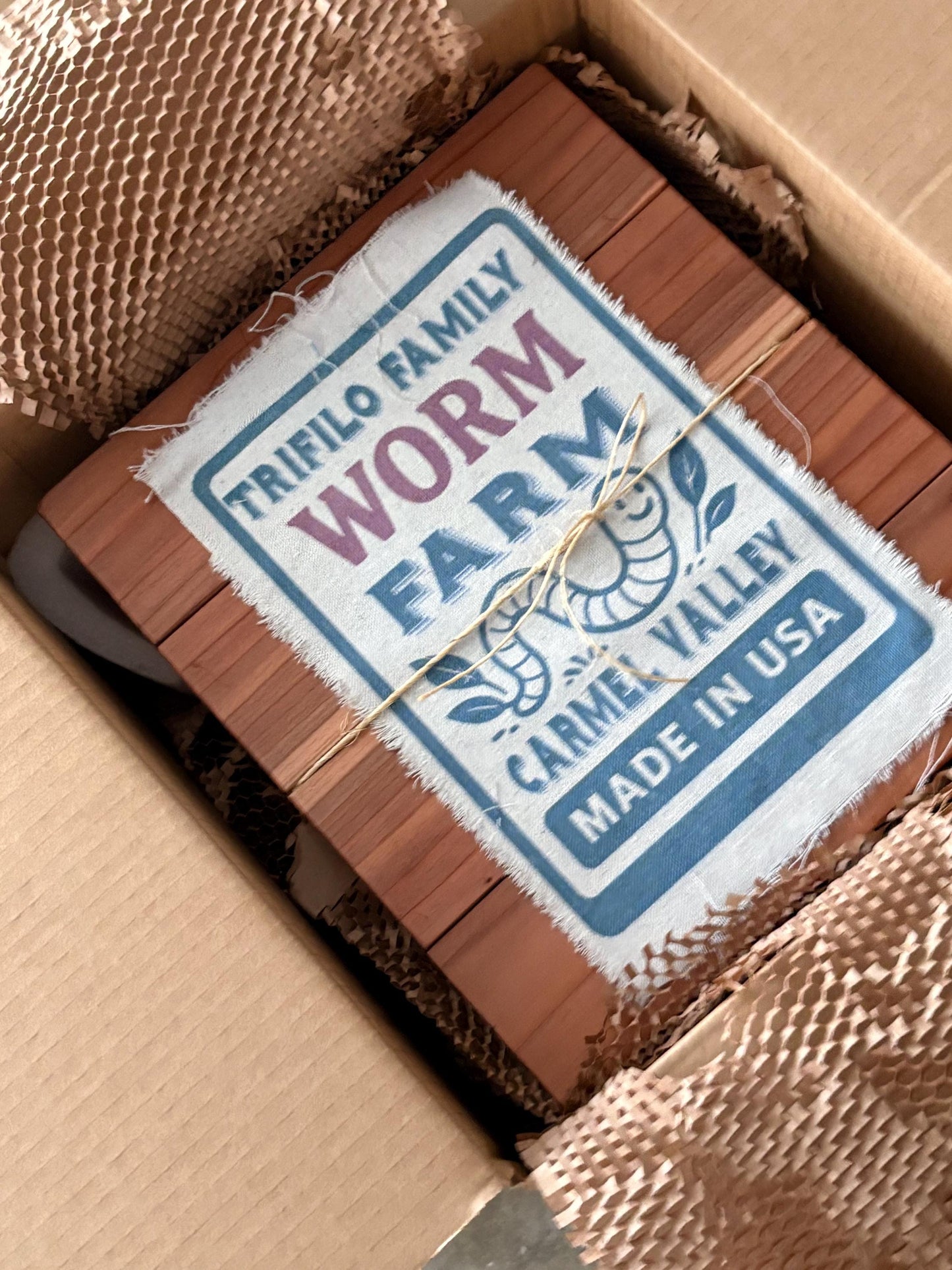 Custom Worm Composting Blanket: Eco-Friendly, USA Made